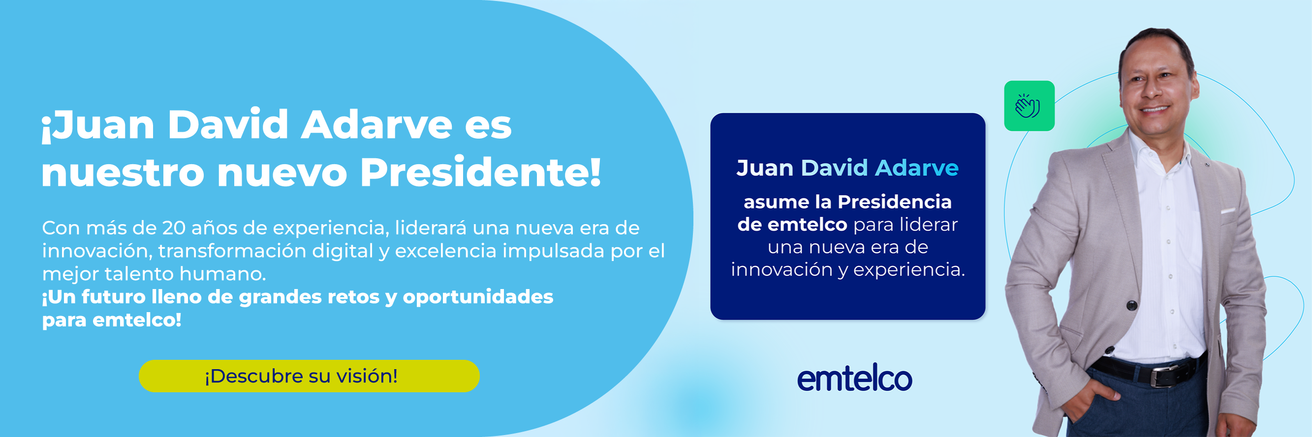 Banner Nuevo presidente Adarve